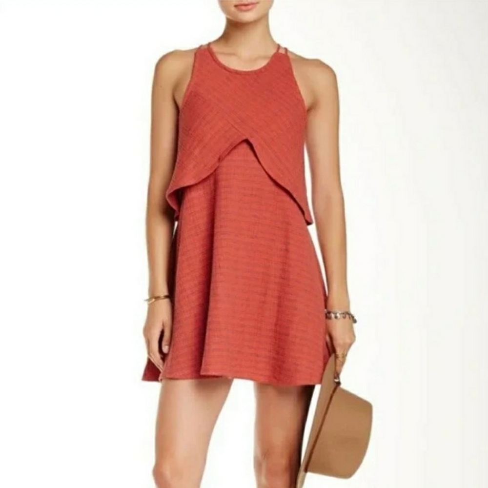 Free People Red Mini Dress